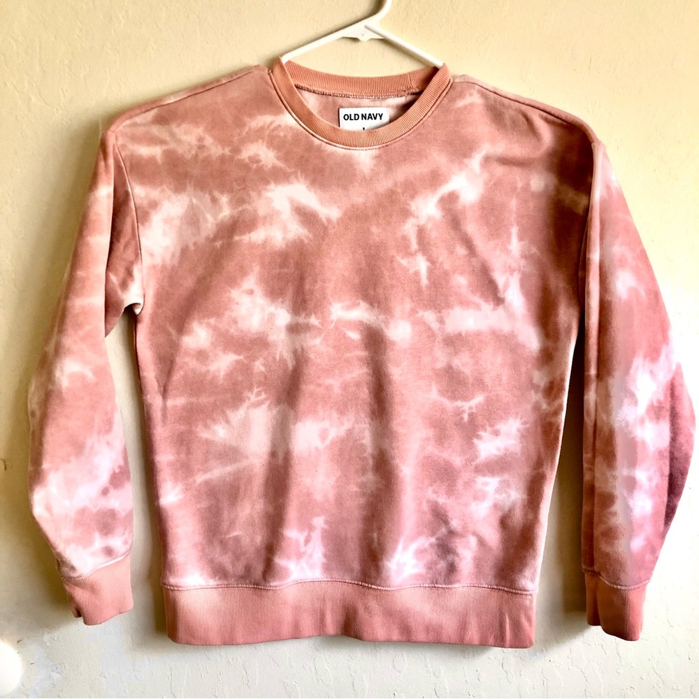 Tie dye Pink Sweatshirt Women’s Small